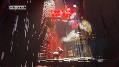 Rainy night in the allyways