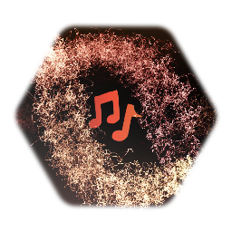 Glittery syth funk cloud