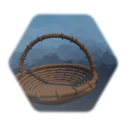 Osterkorb - ohne Gras