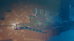 Bubble land: Rooting caves