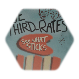 The Third-Rates - See What Sticks Album Cover Remake