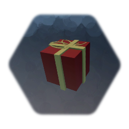 Gift - christmas present - package challenge - red
