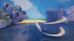 Ruins by the Sea WIP