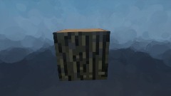 Minecraft block floats into the sky