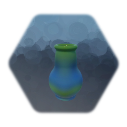 Vase - Blue & Green