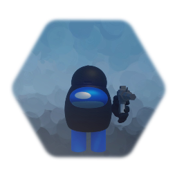 Nour Ashraf Among Us imposter With Gun