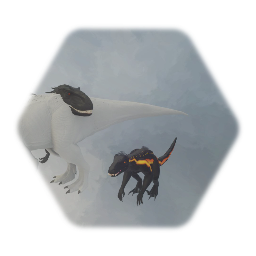 Indominus rex vs indoraptor vs Scorpius rex