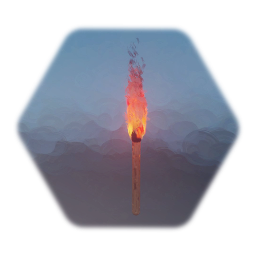 Flaming Torch