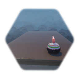 Birthday cupcake