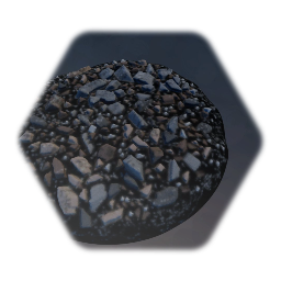 Sharp Rock and Gravel Tile
