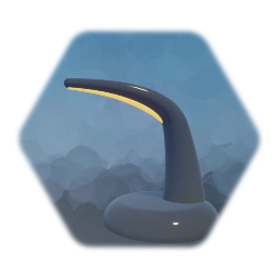 Lampe futuriste