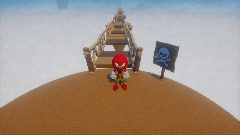 Knuckles in Road to nowhere