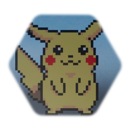 Remix of Pikachu for blockbuster snap