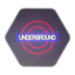 Neon Sign - Underground