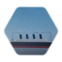 ( R . M . S ) Lusitania Model