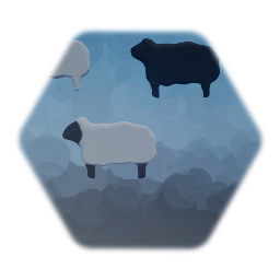 Sheep cutout