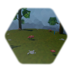 Floating rock