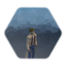 Connor MacLeod "the Highlander "  H1 version with trenchcoat