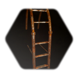 Rusted ladder
