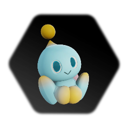 Neutral Chao CGI Model Version 1.0