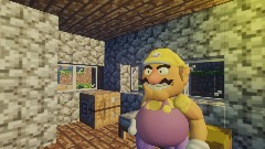 Wario dies to a creeper V2