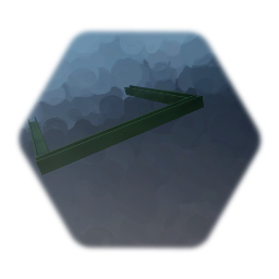Stahlträger-Element (grün)