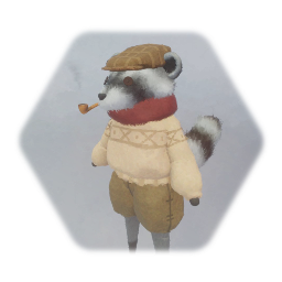 Fredrick Raccoon Puppet