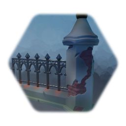 Cheap gothic fence
