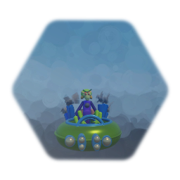 Nitrous oxide in a Hovercraft