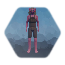Pigpatch as an anthropomorph