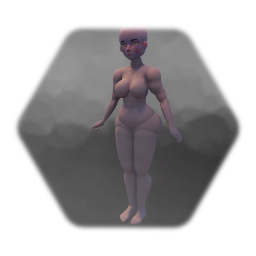 Remix of Blushed female body