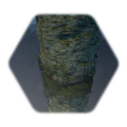 Stone Pillar - Old, Over Grown