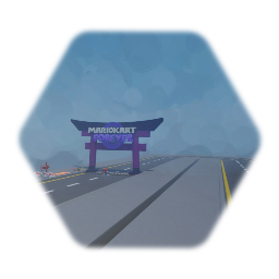MARIO KART FOREVER Track Template (Element)