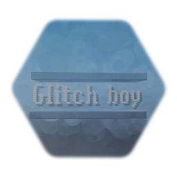 Glitch boy logo