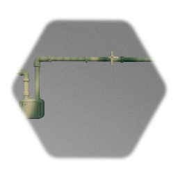 The End | Exterior Pipe Decoration