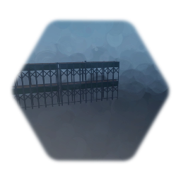 Construction Walkway with Ladder