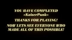 «KaiserPunk» - End credits