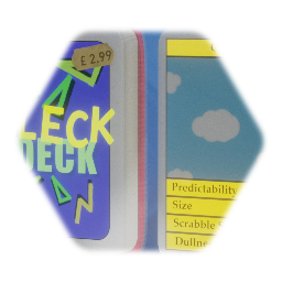 The Pinnacle of Mundanity Fleck Deck Card #3 - Clouds