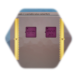 Variable Value <--> 24 Boolean Values Conversion Kit