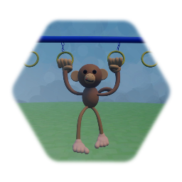 Monkey On Playground