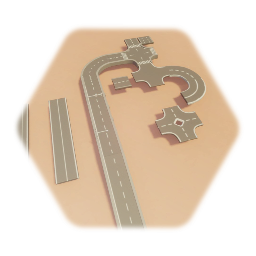 Godzilla GR Road Way Assets