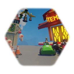 Kingdom Karts - Title Screen Assets