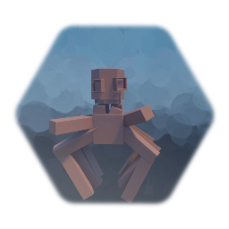 A blocky creature base 3