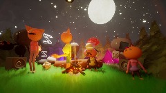 Camp fire