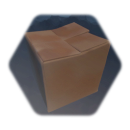 Banged-up Cardboard Box