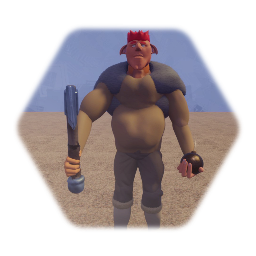 Gerudo Bandit Miniboss  (male) AI and playable