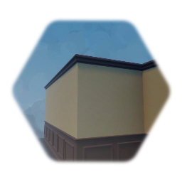 Paneled wall section