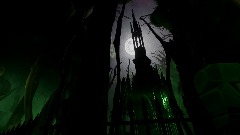 Gothic Mausoleum in the Forest of Gloom