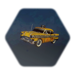 Classic New york taxy cab