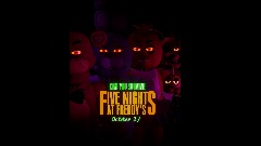 FIVE NIGHTS AT FREDDY'S MOVIE POSTER <clue>(UPDATED SOO MUCH)